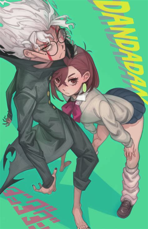 ayase momo and takakura ken (dandadan) drawn by kelvin_hiu | Danbooru