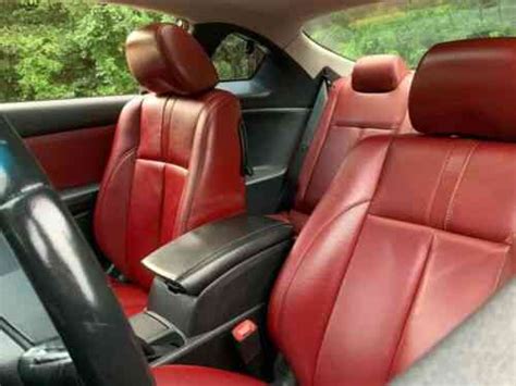 Nissan altima coupe red interior