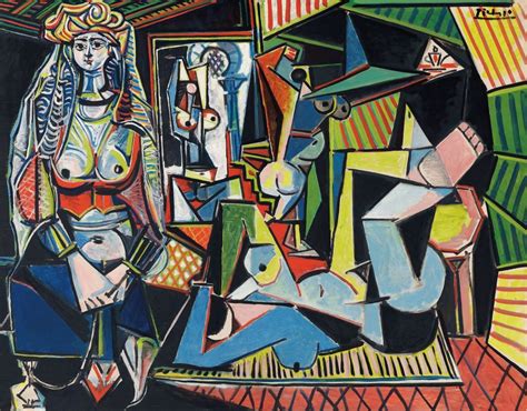 Пабло Пикассо. Алжирские женщины (версия O) | Pinturas de picasso ...