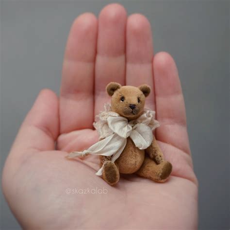 Mini teddy bear | Плюшевый мишка, Мягкие куклы, Плюшевые медведи