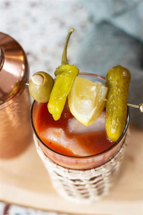 Virgin Bloody Mary Recipe V8- This Vivacious Life