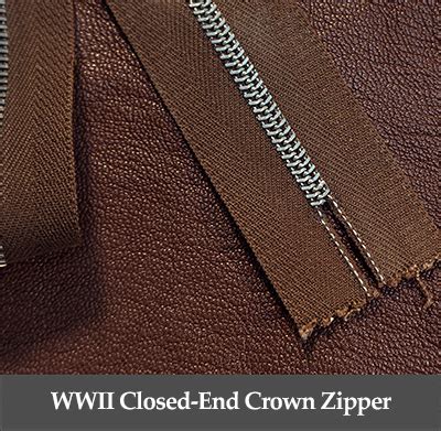 Good Wear Leather Coat Company — Wanted Zipper Parts