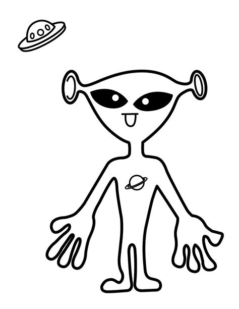 Alien Pictures for Kids | Alien pictures, Coloring pages for kids ...