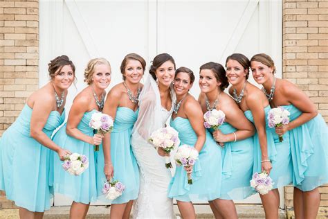 Turquoise Bridesmaid Dresses