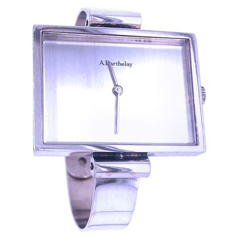 Original 1960s Alexis Barthelay Manual-Winding Movement Solid Silver