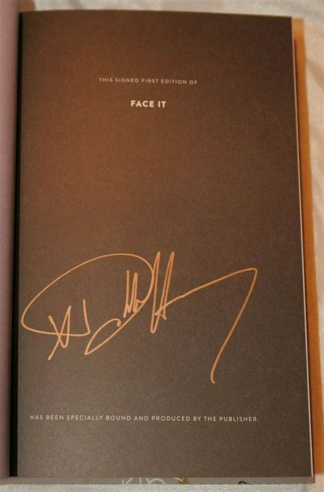 BLONDIE DEBORAH DEBBIE HARRY FACE IT SIGNED AUTOGRAPHED BOOK + COA ...