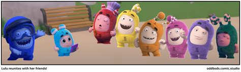 Lulu reunites with her friends! - Comic Studio