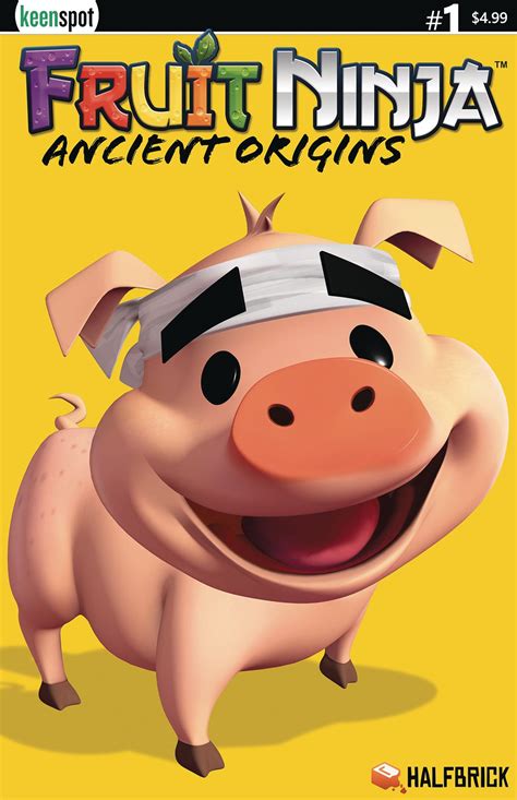 Fruit Ninja: Ancient Origins #1 (Truffles the Pig Cover) | Fresh Comics