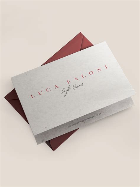 50 Digital Gift Card | Luca Faloni