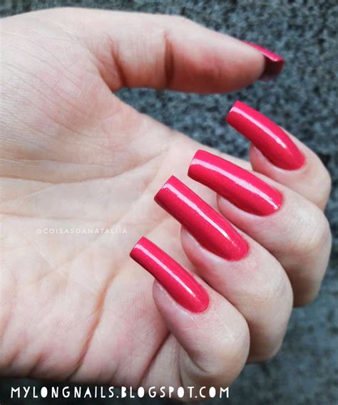 Long Nails: Natalia's beautiful natural long nails - 1