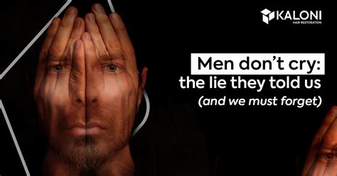 Men don’t cry: the lie they told us | Blog Kaloni