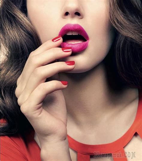 Читай по губам: 18 хитростей по использованию помады | Red nails ...