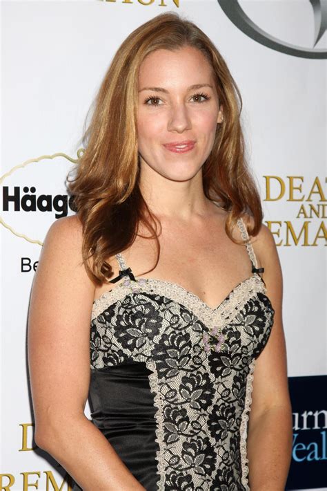 LOS ANGELES, AUG 26 - Carly Craig arrives at the Death and Cremation