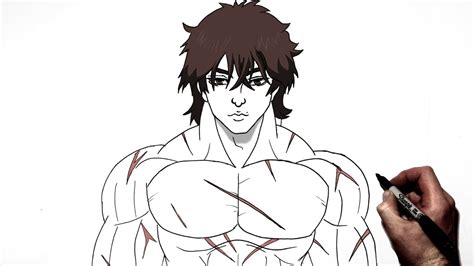 How To Draw Baki | Step By Step | Baki - YouTube