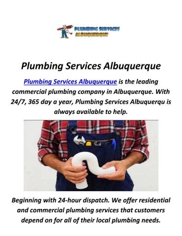 Professional Plumbers in Albuquerque, NM by Plumbing Services Albuquerque - Issuu