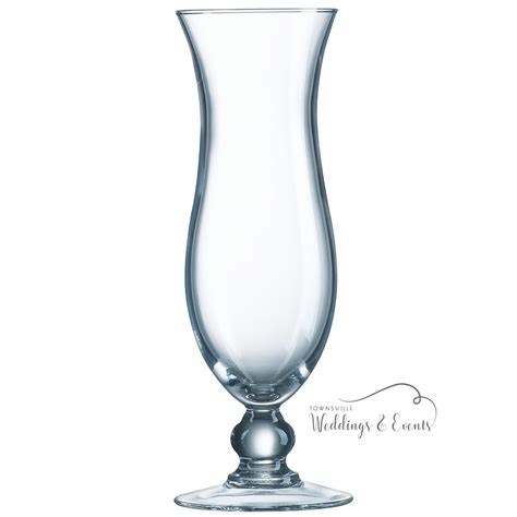 Glassware: Hurricane Glass - Townsville Weddings and Events