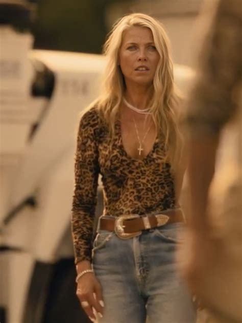 Landman Ali Larter Leopard Print Shirt