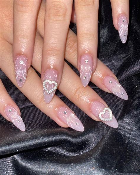 Dreamy Pink Long Inspired Nails 🩷🫧 | Hello nails, Fake nails designs ...