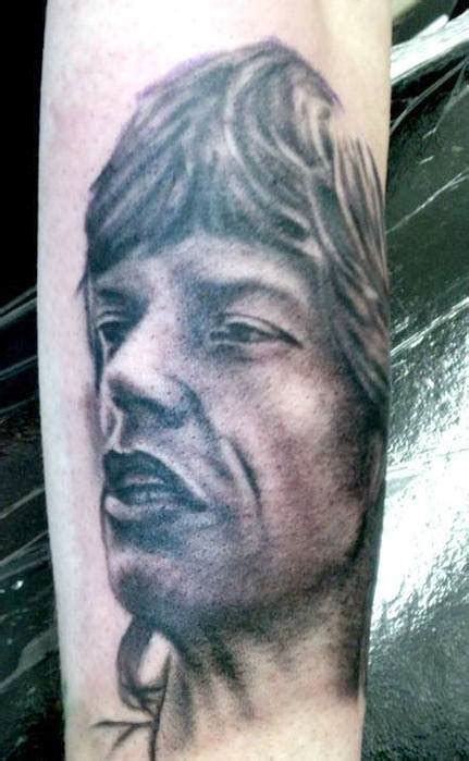 Mick Jagger portrait by RAFAEL FERRARI TATTOO by autopirate on DeviantArt