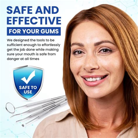 Dental Hygiene Kit - Calculus & Plaque Remover Dental Tool Set