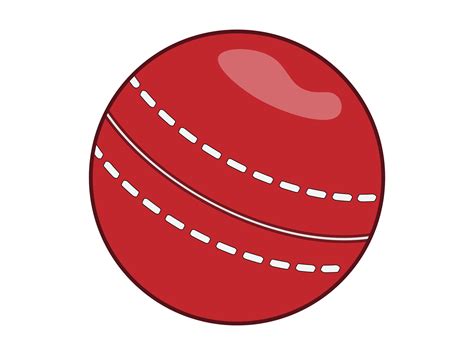 Cricket Hard Ball 25555064 Vector Art at Vecteezy