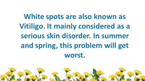 Remove Your White Sun Spots Using Home Remedies