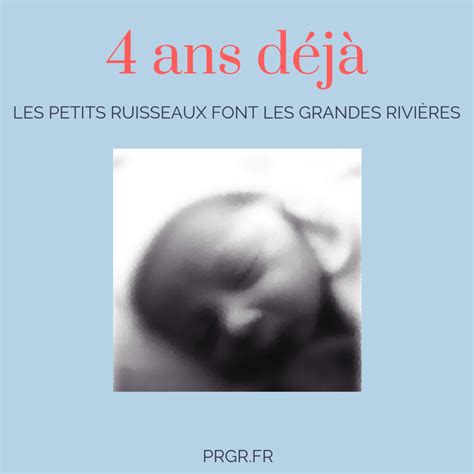 ans deja les petits ruisseaux font les grandes rivieres