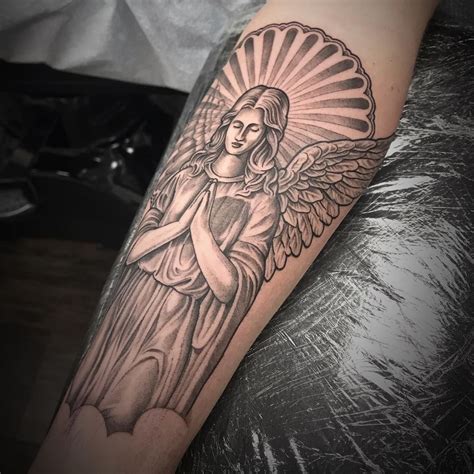 Angel Tattoo In Hand