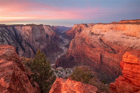 Zion National Park — Observation Point Sunrise View | Observation Point