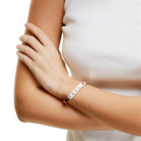 Браслет Personalisation Gold Bracelet – POHUI купить онлайн по цене ...