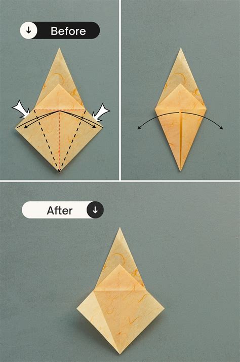 how to make origami bird 1