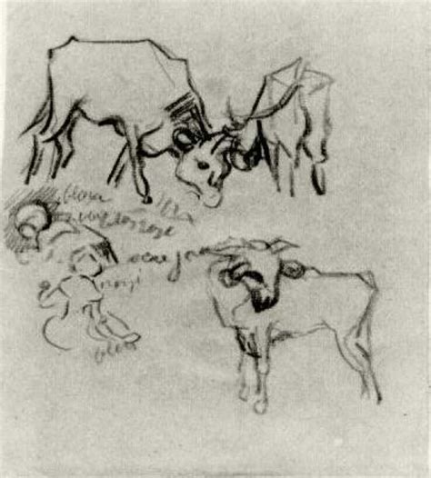 25 Inspirational Sketches By Vincent van Gogh - Draw Paint Academy