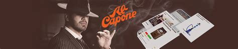 Сделали сайт для Al-Capone - магазина по продаже табачных изделий