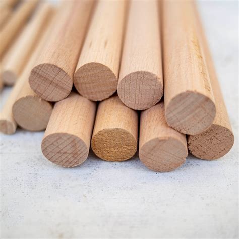 Wooden Round Sticks - Etsy