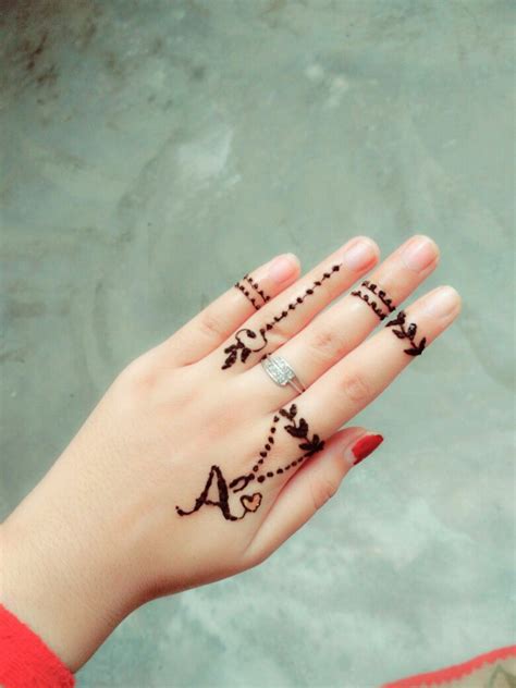 Alphabet K, P, M, N, R Name Mehndi Designs – 99 Mehendi Designs ...