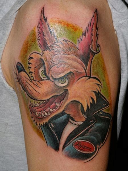 Old School Wolf Tattoo Ideas - Flawssy