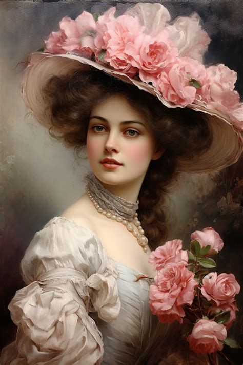 Vintage Woman Dressed Up Free Stock Photo - Public Domain Pictures