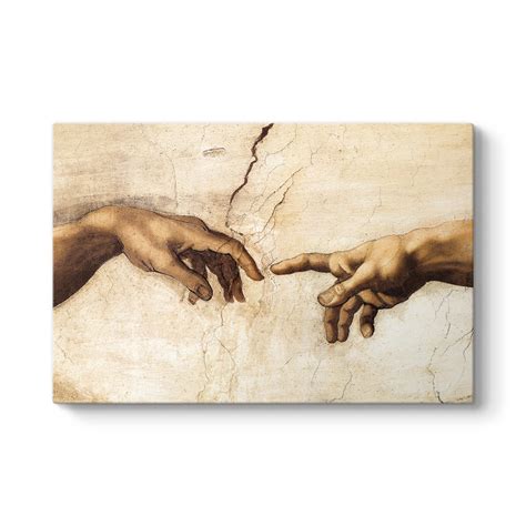 Michelangelo - Creation of Adam Tablosu