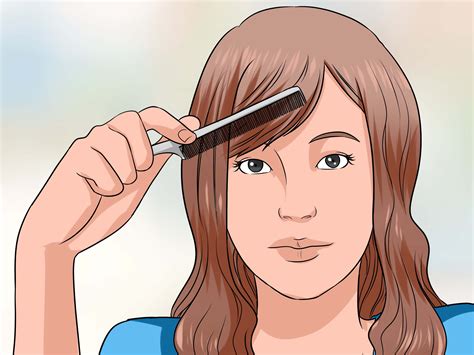 This tutorial explains how to trim your own short hair with bangs haircut 32