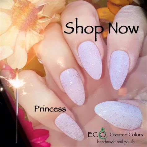 Light Pink/silver Glitter Nail Polish Sparkle Nail Polish : - Etsy ...