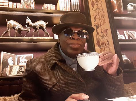 Tony Jazz ENJOYING TEA & LIGHT LUNCH @ L'OSCARS HOTEL HOLBURN