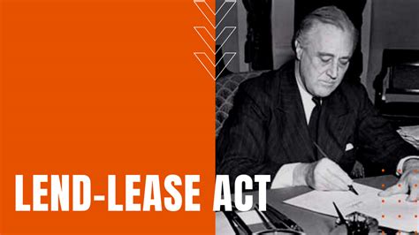 lend lease act    daily dose
