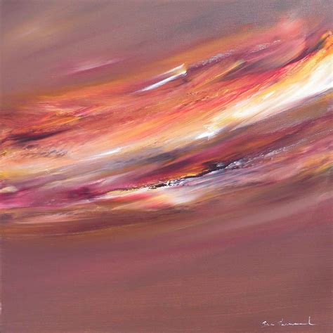 Brown Abstract Art | Sara Sherwood - Abstract Cityscape Artist London UK