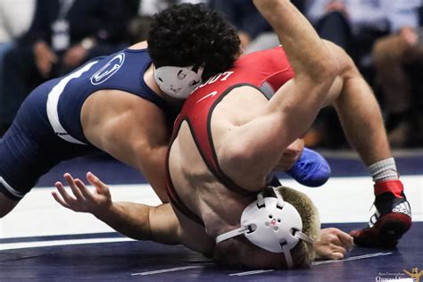 No. 1 Penn State Wrestling Destroys Central Michigan 50-3 In Collegiate