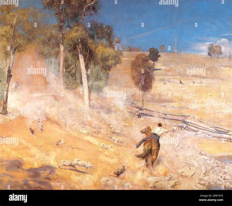 tom roberts  breakaway  stock photo alamy
