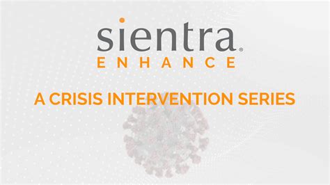 coming  sientra enhance  crisis intervention series  cvd