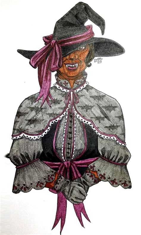Ink-Draw 04: Vampire | kristin kreates