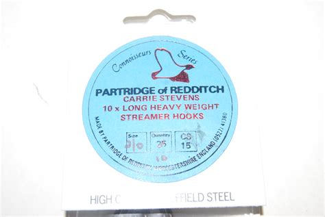 10 CARRIE STEVENS 10 X LONG HEAVY WEIGHT STREAMER HOOKS. In Factory