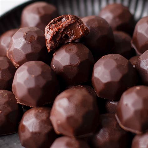 chocolate truffles