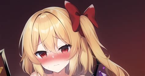 #フランドール・スカーレット 濡れスケバニーフランちゃん - あかかのイラスト - pixiv